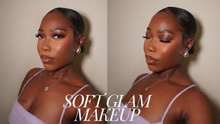 Easy Soft Glam Makeup Tutorial for Beginners | Very Detailed | WOC