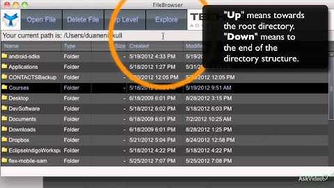 Flash Builder 103: Building a File Browser Application - 1. Introduction to the Project
