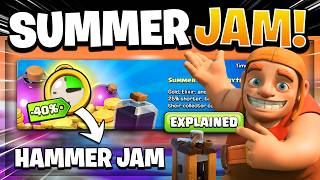 NEW SUMMER JAM Event Explained! 2026 New Hammer Jam in Clash of Clans! screenshot 1