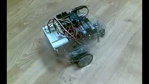 Arduino controlled servo robot