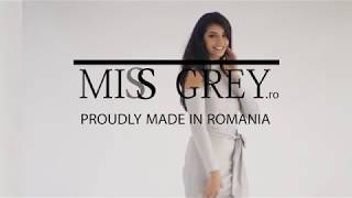 Rochie Kaily Argintie - Miss Grey