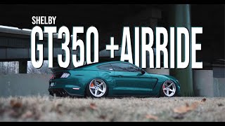 Shelby GT350 on Air Ride PART 2 | Vossen x Work Wheels | 4k | CINEMATICS