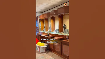 Zaak van juwelier Frank wéér kort en klein geslagen | #overval