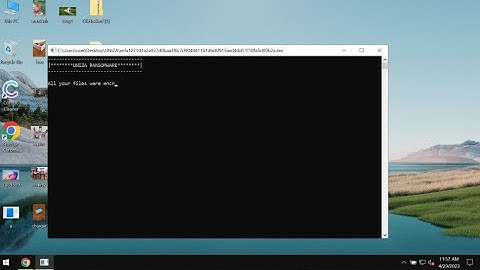 Uniza ransomware removal instructions.