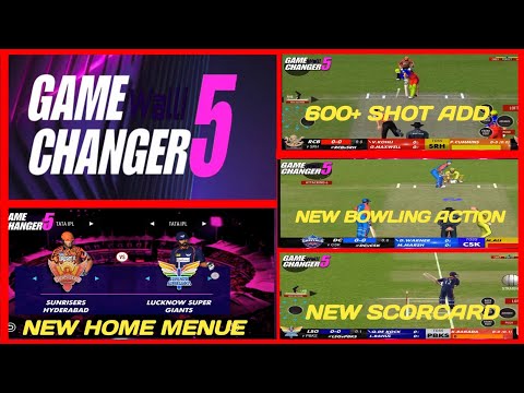 Game Changer - 5 V. 3 Update   || 600+ Shots || New Bowling Action || New Scorecard || Full Review