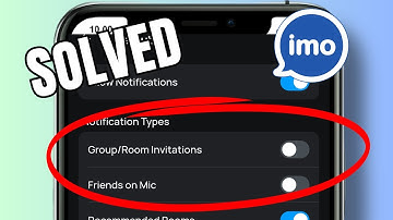 How to block invitations to private groups on Imo