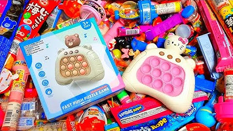 Satisfying with Unboxing & Review of Fast Push Pop It Game Electronic Fidget Toy ASMR