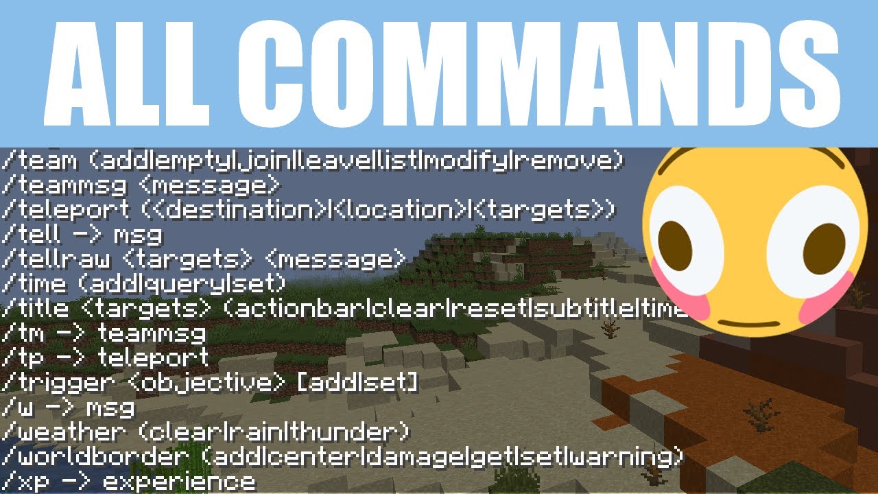 All Minecraft cheats and commands to control your world