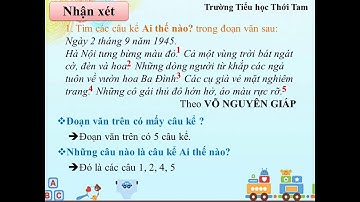 Tuần 22   LTVC   Chủ ngữ trong câu kể Ai thế nào