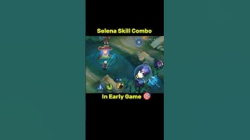 Selena Skill Combo Tutorial Mobile Legends #ml2b #selena #mlbb #tutorial #mobilelegends