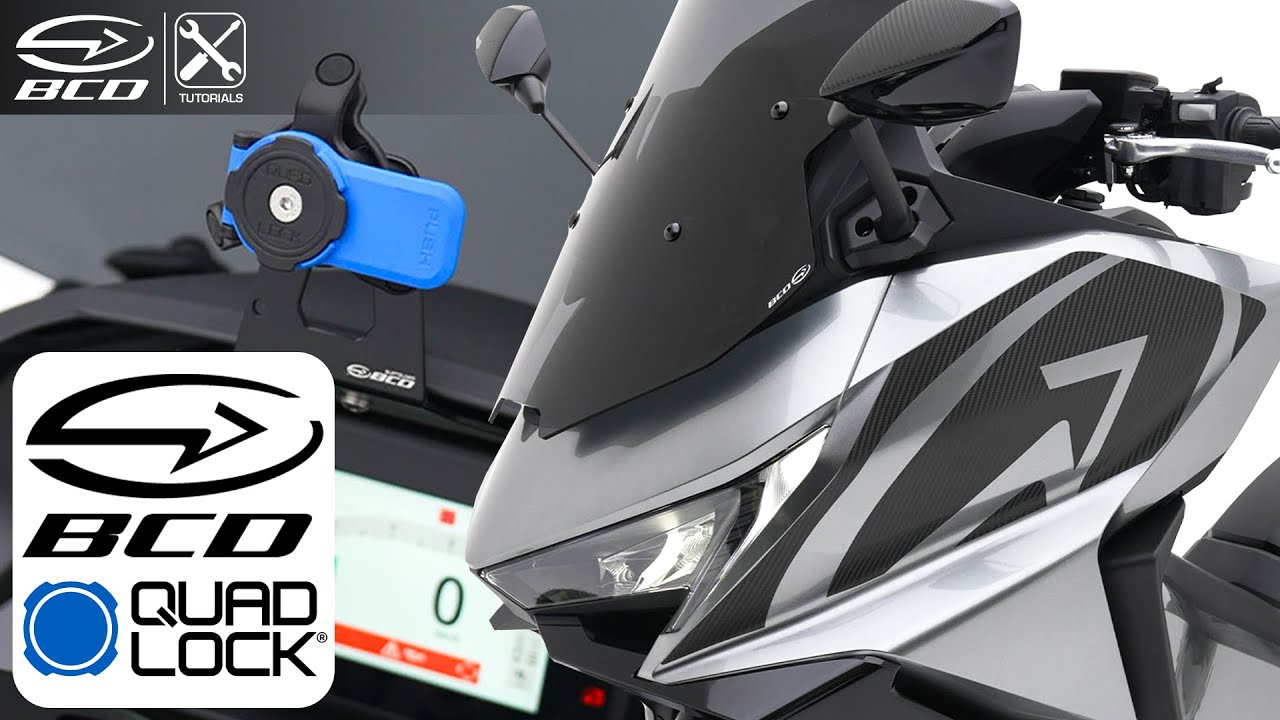 SUPPORT QUADLOCK X BCD HONDA FORZA750 (2025) - BCD Design