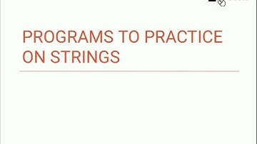 Programs to practice on strings - English explanation| KTU ES102 Programming in C
