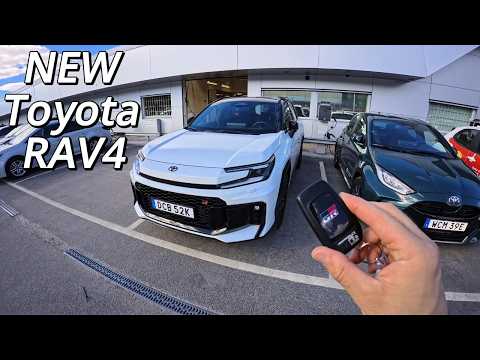 New Toyota RAV4 Test Drive (No Commentary, No Music)