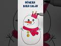 Boneka Bola Salju ❄️🤣 | Menggambar dan bercerita #boneka #gambarcerita #youtubeshorts #shorts #fyp