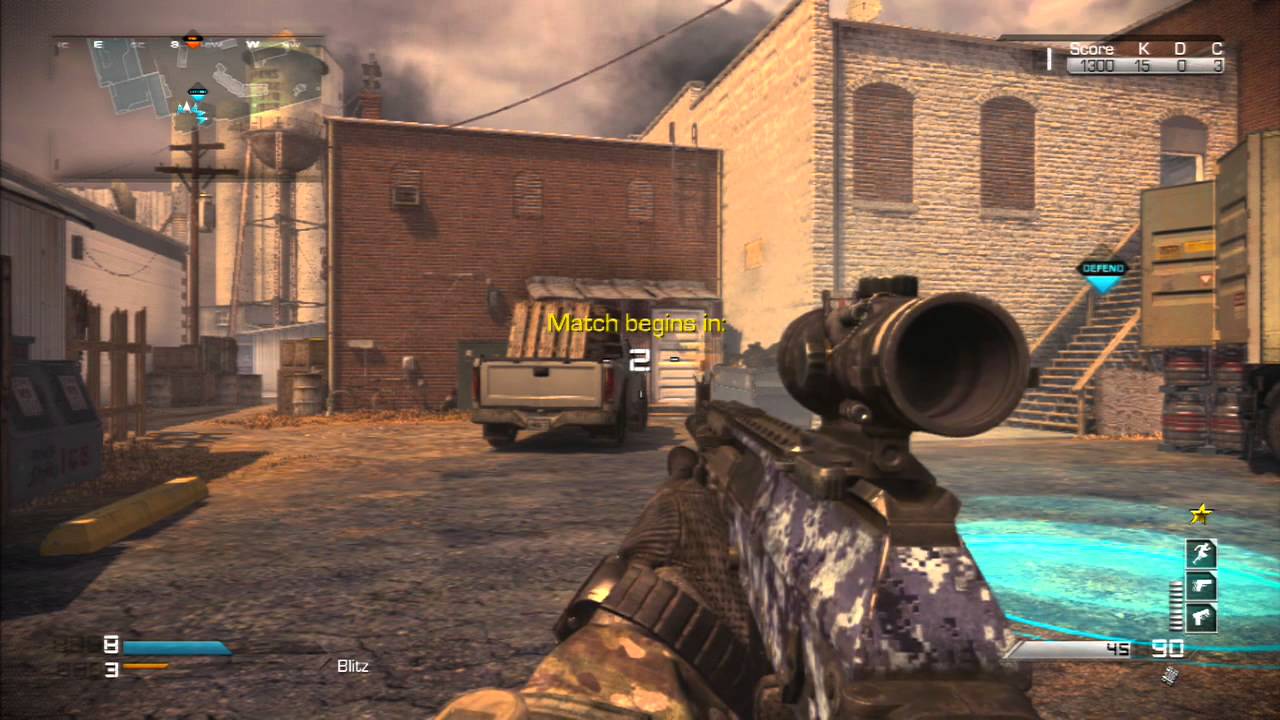 Call of duty:ghost game-play /specialist bonus and secret streak