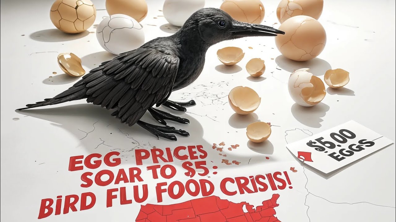 Egg Prices Soar to $5: Bird Flu Sparks U.S. Food Crisis in 2025! - YouTube