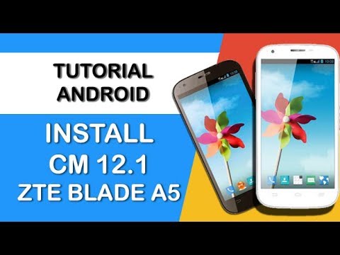 Install Cm 12 1 Zte Blade A5 Youtube