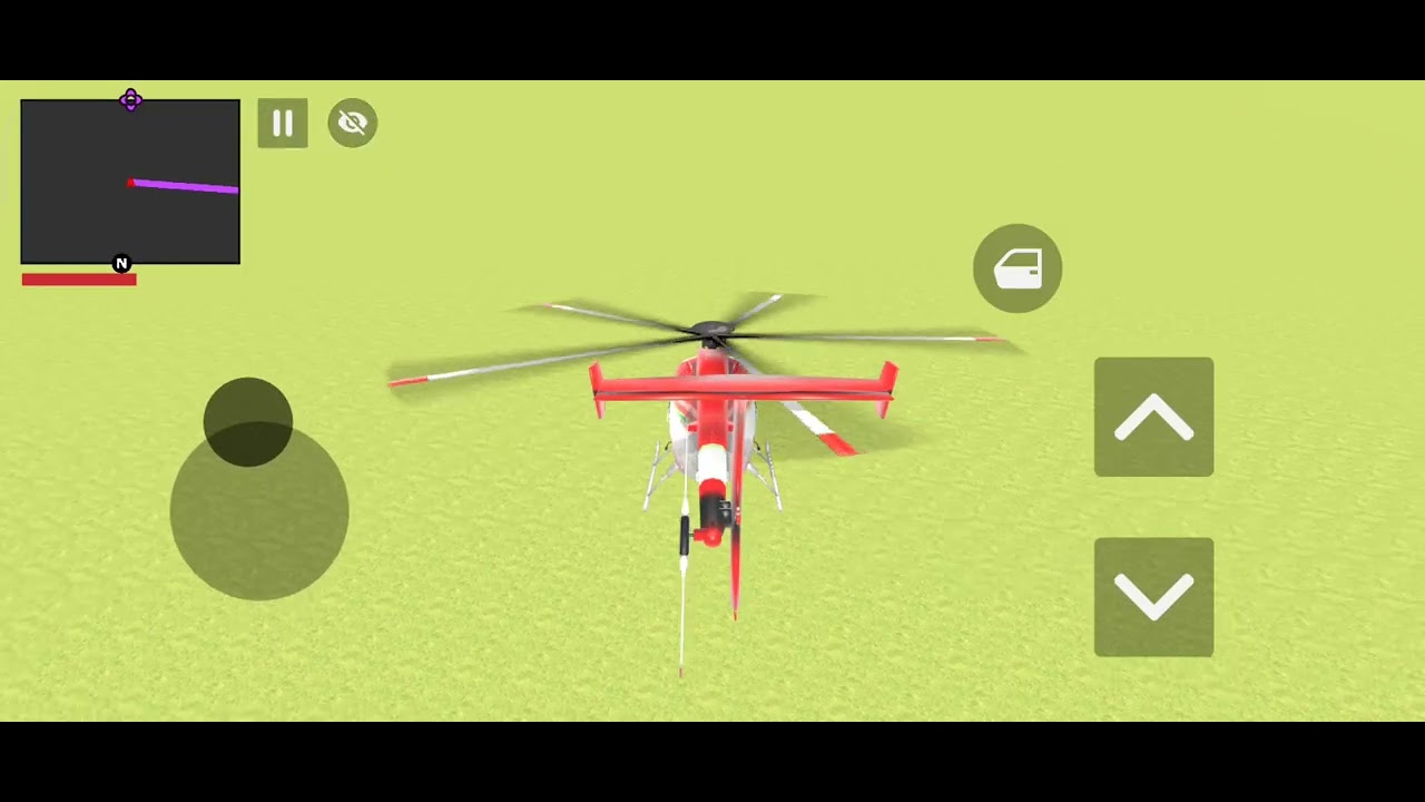 🎮 Franklin driver by ❤️ helicopter 🚁on sky🛬 in Indian theft auto simulator 🎮