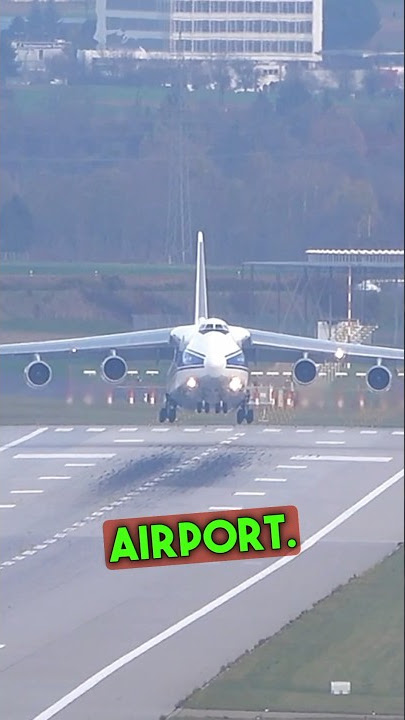 Incredible view An-124🥵 Rate this landing Number 8 #aviation #airplane #Antonov #An124