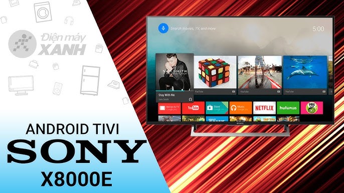 Dòng Android Tivi Sony 4K X8000E (43 inch, 49 inch, 55 inch ...