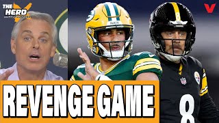 картинка: Почему Аарон Роджерс и «Стилерз» ОТОМСТЯТ «Пэкерс» | THE HERD NFL с Колином Коухердом