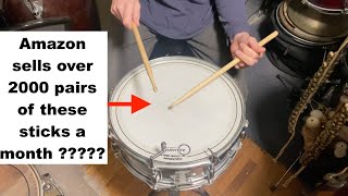 The Top Selling Drumsticks On Amazon, Snare Drum Demo
