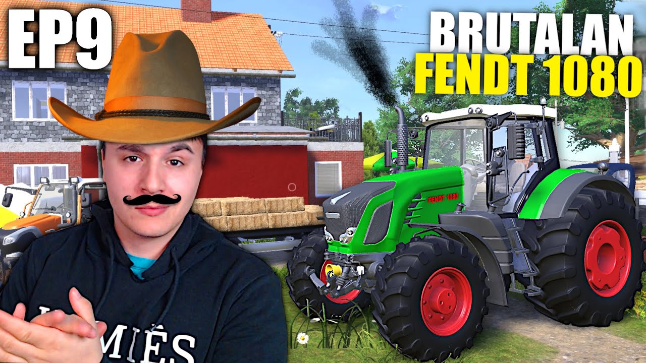BRUTALAN FENDT 1080, NOVI TRAKTOR NA FARMI ! * Komšija Pero ljubomoran * Žikina Dinastija EP9