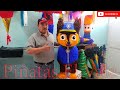 Como hacer piñata de CHASE 👮 de PAW PATROL 🐾| Parte 1: Molde