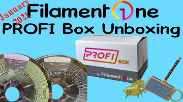 #FilamentOne PROFI Box - January 2021