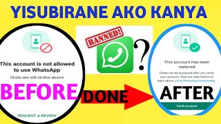 🛑 WHATSAP YAWE YISUBIRANE AKO KANYA: uko wasubiran whatsap yawe bafunze  subirana Whatsap yawe screenshot 4