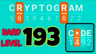 CRYPTOGRAM 193