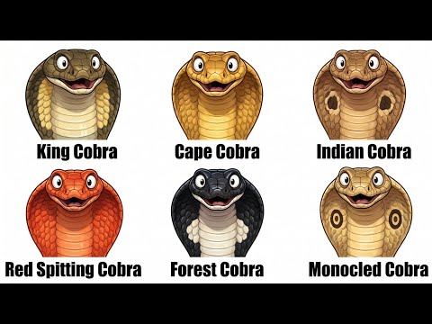 Every TYPE Of COBRAS Explained In 4 Minutes 