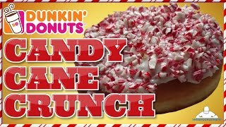 DUNKIN DONUTS® | CANDY CANE CRUNCH DONUT REVIEW | THEENDORSEMENT