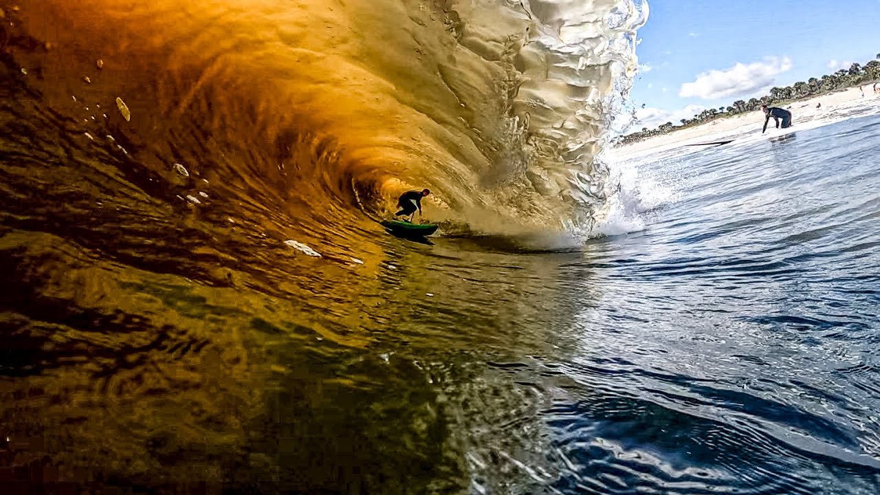When Minidude got his new sponsor Rogermooresurfboards @GoPro - YouTube