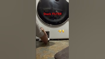 REMOVE STUCK Samsung washing machine filter. #HowTo#Samsung #WashingMachine #Filter #Remove #stuck
