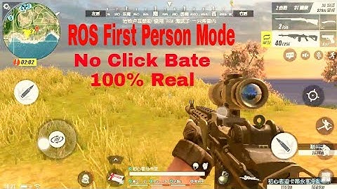 Rules of Survival: First Person Mode | No Click Bate | 100% Real |
