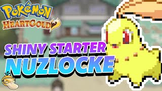 LIVE! Shiny Starter NUZLOCKE | Pokemon HeartGold #shorts