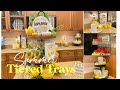 🍋NEW SUMMER TIERED TRAYS DECOR 2021|  SUMMER TIERED TRAY DECORATE WITH ME| SUMMER DECORATE WITH ME