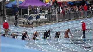 Girls 100M Utah Final State 2016