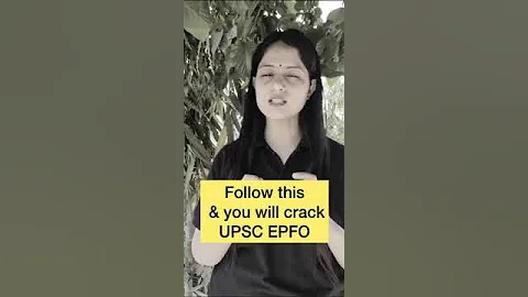 Follow this and you will Crack UPSC EPFO #shorts #upsc #upscepfo #upscepfo2023 #upscapfc