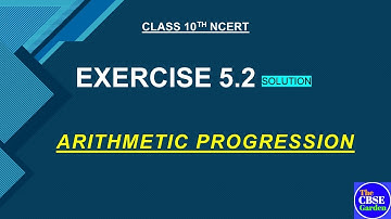 Class 10 chapter 5 Exercise 5.2 (FULL VIDEO) || NCERT solutions ||Arithmetic Progression ||AP