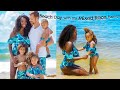 Mixed Race Family at the Beach 2020