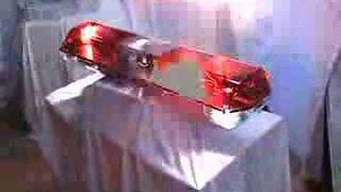 CODE 3 MX7000 STROBE/HALOGEN ROTATOR LIGHT BAR