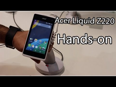 Acer Liquid Z220 | Review | Hands on | #4GNewsMWC