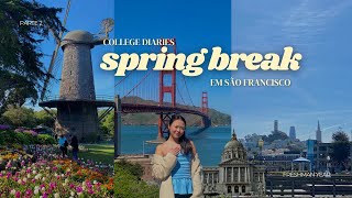 spring break em Sao Francisco pt 2 golden gate bridge uc berkeley e as melhores padocas
