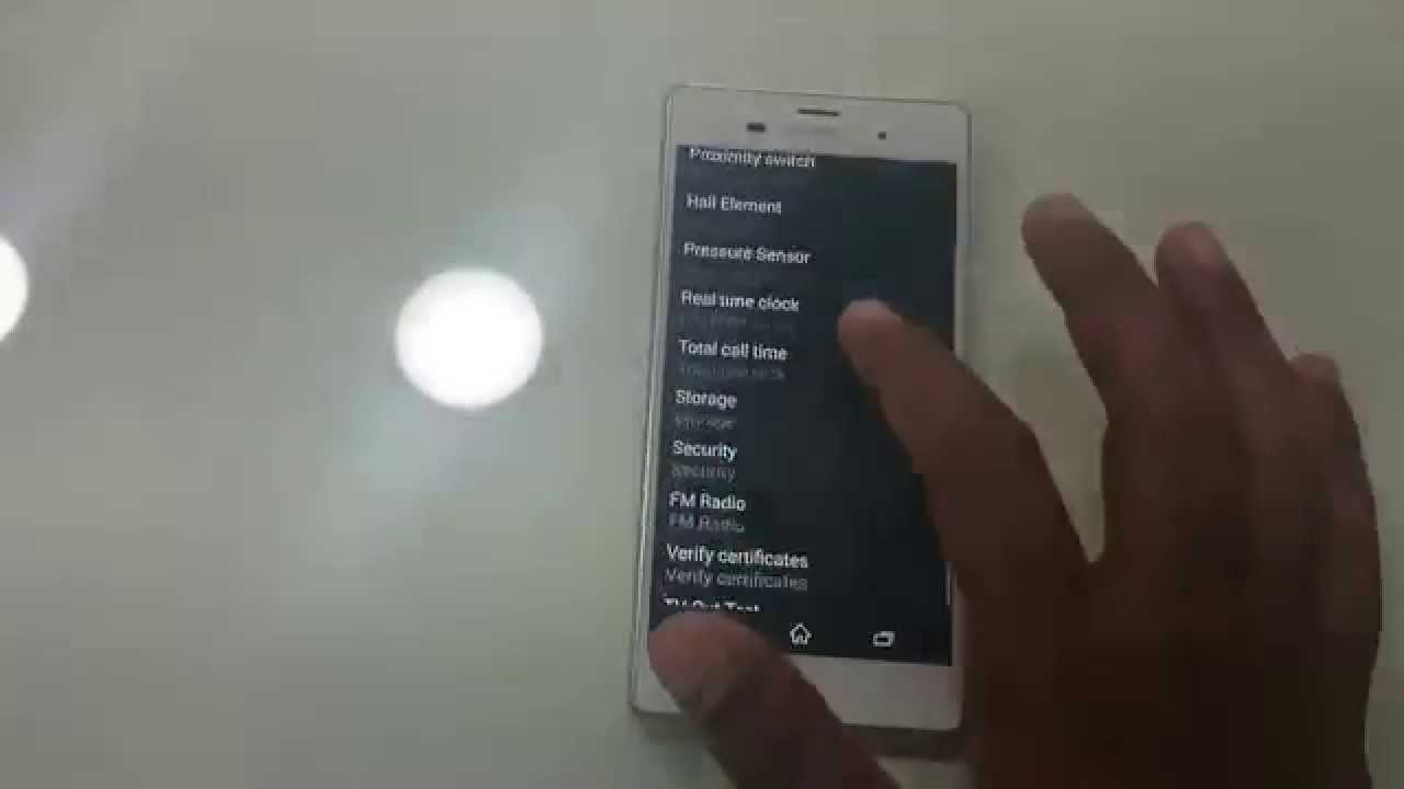 Sony Xperia Z3 D6653 Proximity Sensor Test Youtube