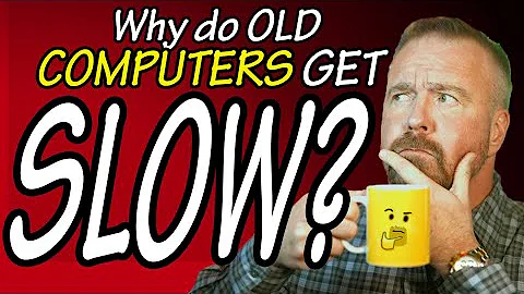 Why do PCs SLOW down with age?  w/ Top 5 fixes you can do!