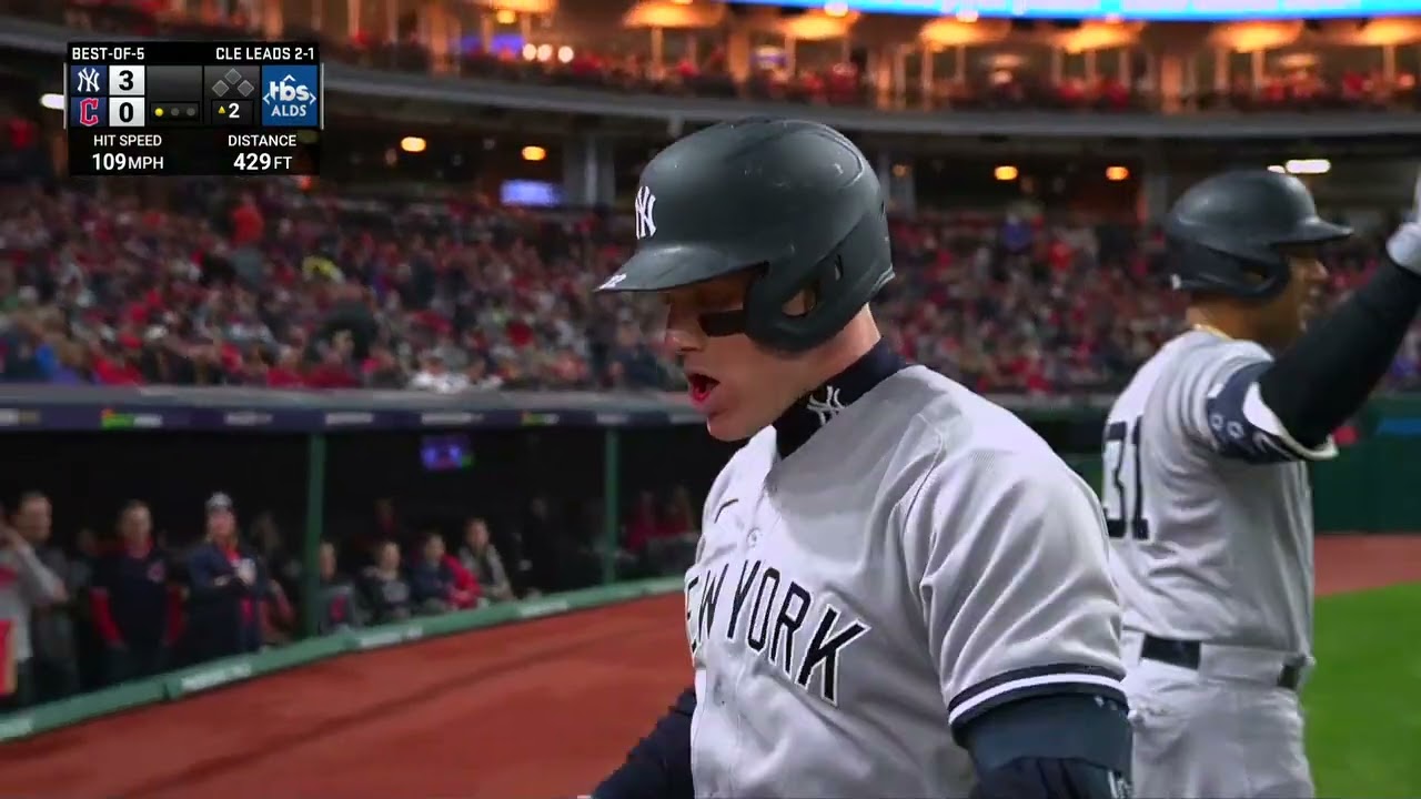 Harrison Bader goes deep AGAIN! His THIRD homer of the postseason gives  Yankees early lead in Game 4 