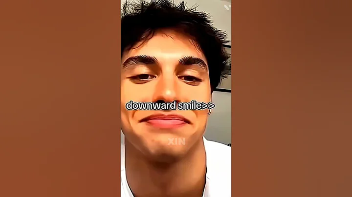 downward smile hits different #aesthetic #ytshort #smile #downwardsmile #upwardsmile #nohate
