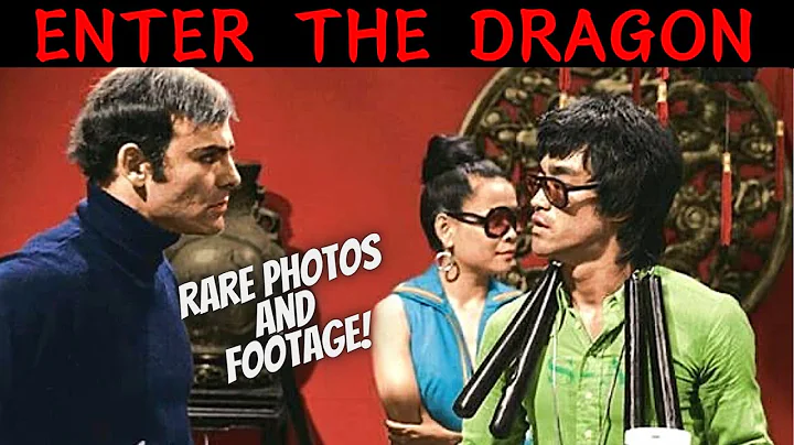 ENTER THE DRAGON rare behind the scenes BRUCE LEE Footage and Photos!